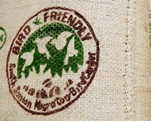 logo on coffee packaging