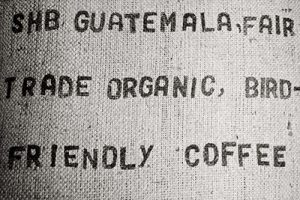 Wholesale Coffee Bean Sac printed with "Fair Trade"