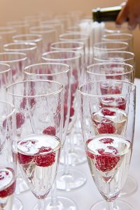 Champagne and Raspberries