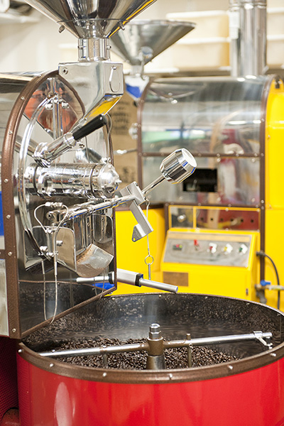 Image of Large Red Coffee Roaster