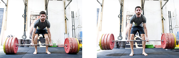 Participant powerlifiting