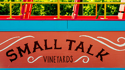 Small Talk Vineyards Logo